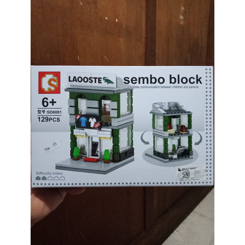 SD 6081 Mainan Anak Lego Sembo Block Medium