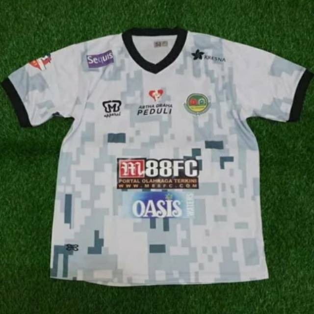 Jersey PS Tira Persikabo Away GRADE ORI Liga 1 Shopee 2019 Terbaru Putih Printing