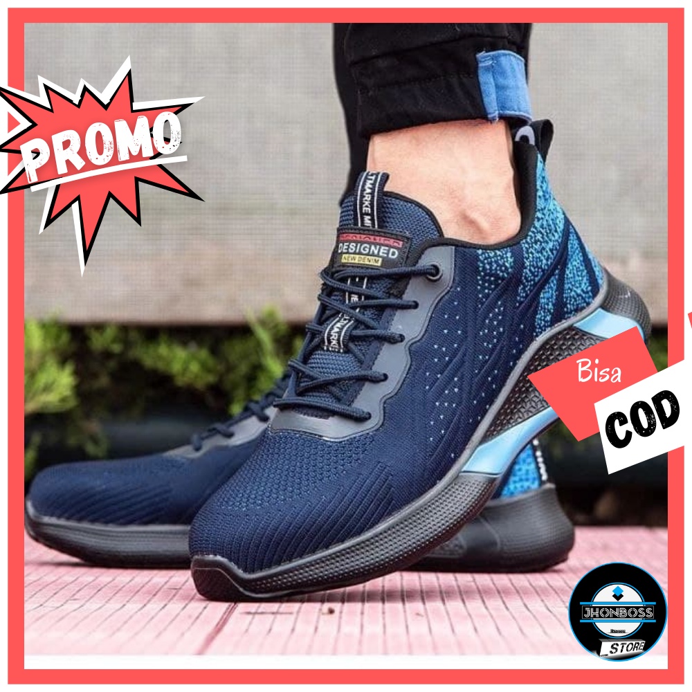 Sneakers lokal laroking vortex sepatu lari outdoor runing sneaker pria cowo JBS-107
