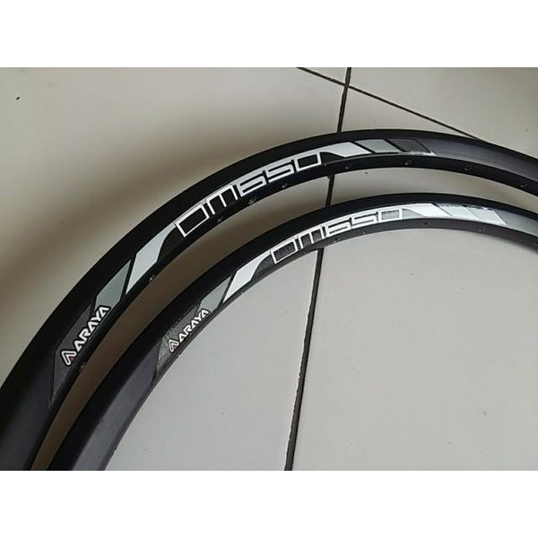 Velg Wheel sepeda gunung 27,5 ARAYA DM 650 double wall rims 32H X 14G harga/2pcs