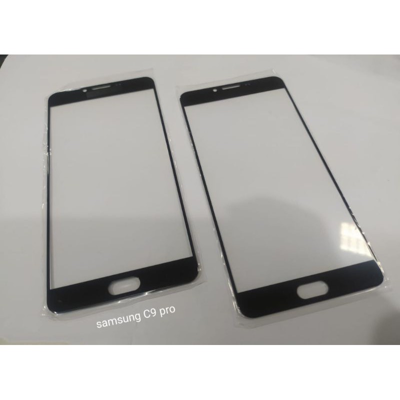 KACA LCD KACA DEPAN KACA TOUCHSCREEN GORILLA GLASS SAMSUNG GALAXY C9 PRO C 9 PRO ORIGINAL