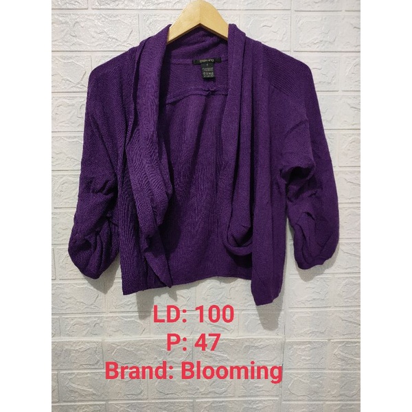 Cardigan Rajut Preloved/Thrift Shop dan Atasan Wanita (001)-21