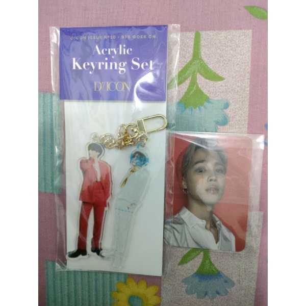 KEYRING SET V TAEHYUNG, PC JIMIN DICON BTS