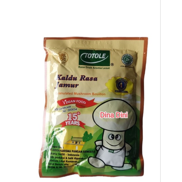 Kaldu Rasa Jamur Totole 80 gr | 40gr