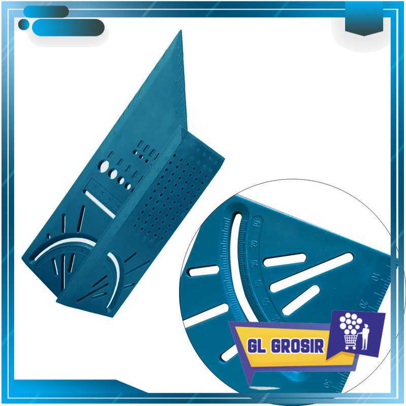 

DIDIHOU Penggaris Mark Line 3D Measuring Ruler Gauge - M141426