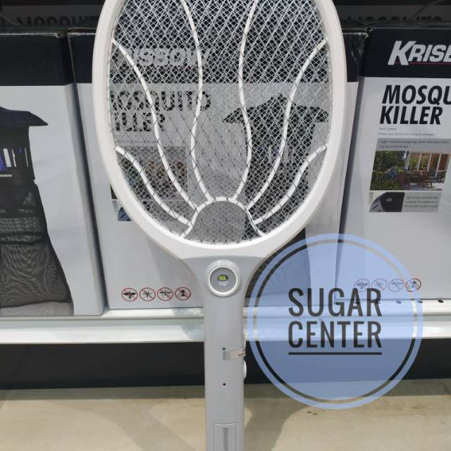 Krisbow Raket Nyamuk/Raket Nyamuk Rechargeable/Raket Pembasmi Nyamuk