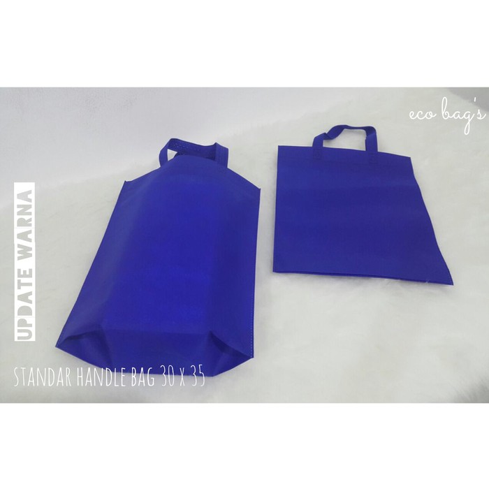 

( 30X35X10 ) Goodie Bag / Tas Kain Spunbond Standar Polos Berkualitas