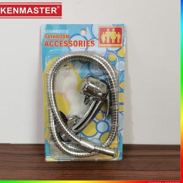 Kenmaster Semprotan Toilet Besi Jet Shower Cebok Chrome Selang Wc Shopee Indonesia