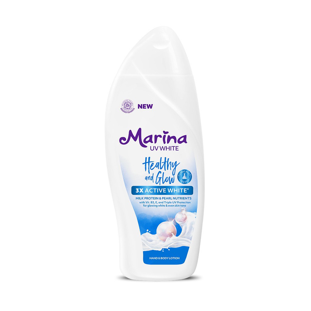 Marina Hand Body Lotion UV White Healthy & Glow  (232696)