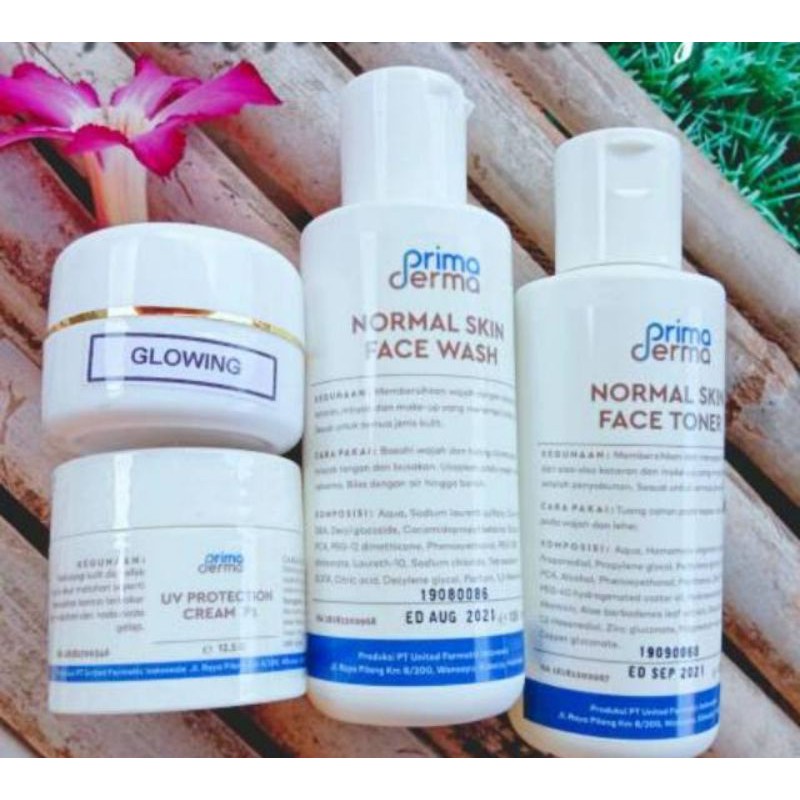 Primaderma Paket Hemat Glowing isi 4macam prima derma