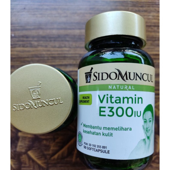 SidoMuncul Vitamin E 300 IU isi 50 softcapsule