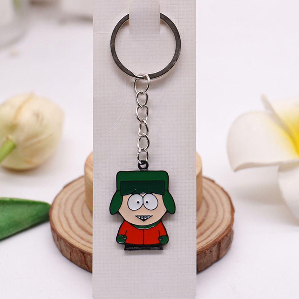 Kidrobot South Park Game Kyle Kenny Cartman Figure Liontin Karakter Kartun Tas Ransel Gantungan Kunci