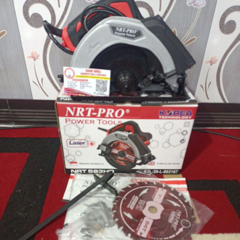 mesin circular Saw nrt pro 583hd