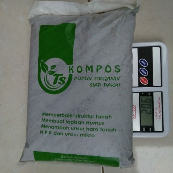 pupuk kompos organik siap pakai