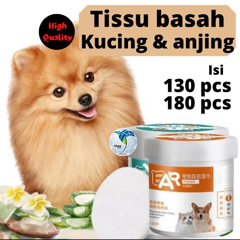 Tissu Tisu Basah kucing Dan anjing Pembersih noda Eye Tear stain Remover