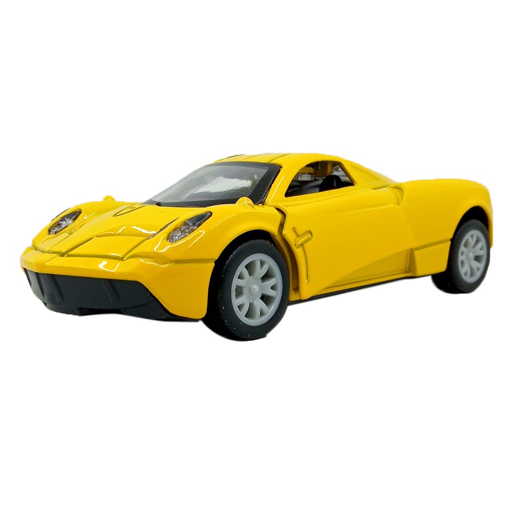 Toy Addict Pagan1 Huayra Sport Car Kuning Diecast Mainan Mobil Balap