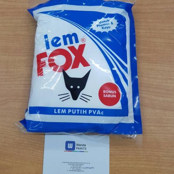 

T9T LEM PUTIH FOX 600 GR BESAR VCW (Murah)