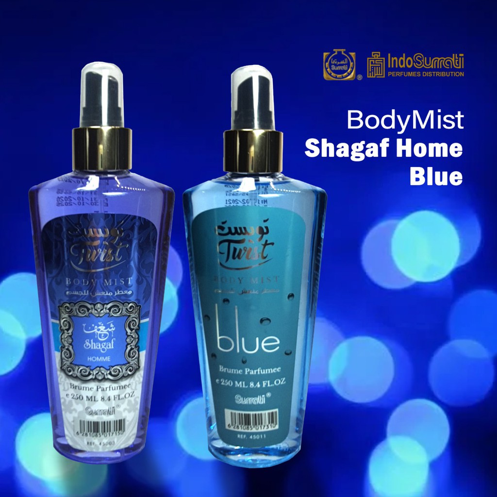 Body Mist 250ml - BLUE | Parfum Surrati