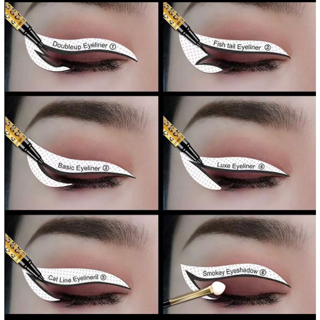 rcsbeauty - cetakan eyeliner alat bantu membuat eyeliner