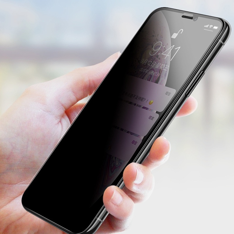 ANTI SPY MATTE tempered glass XIAOMI REDMI NOTE 10 /11 5G/11s/10S/9 pro/8/7 || anti gores spay xiomi hitam doff PRIVACY CERAMIC