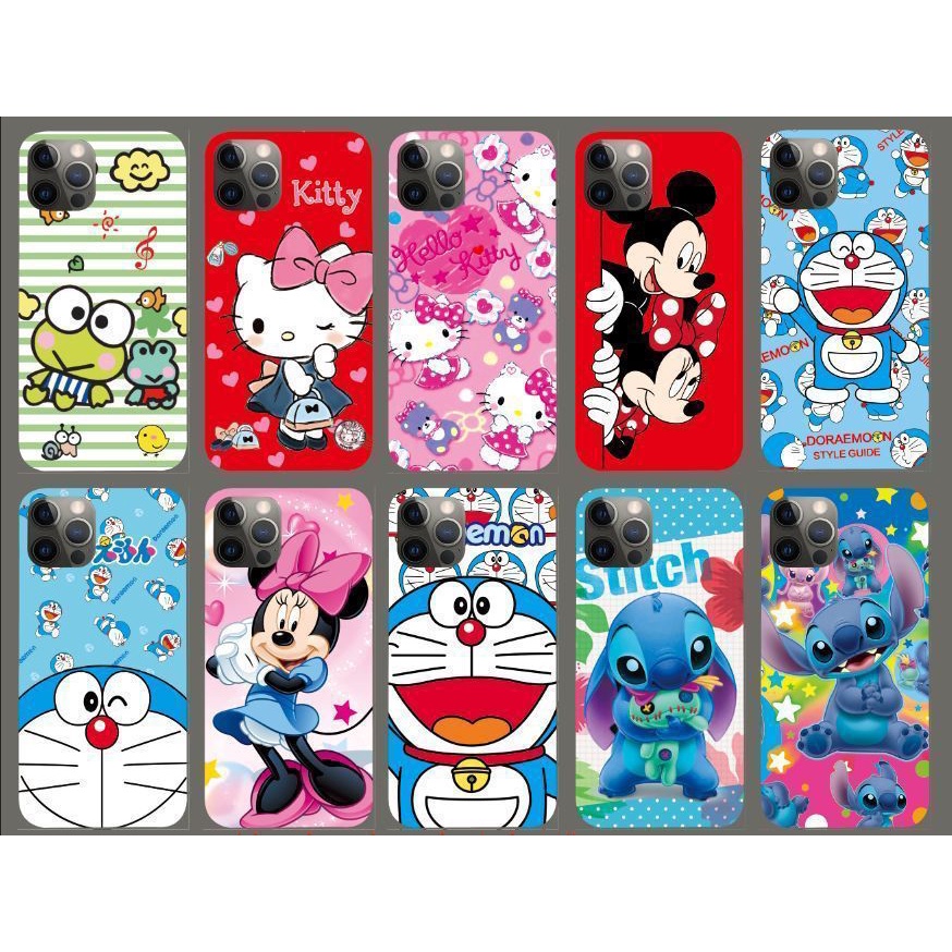 Case Hp Samsung Galaxy J2 J2 Pro J3 Pro J5 Pro J7 Pro Softcase Karakter Doraemon Hello Kitty Stitch 
