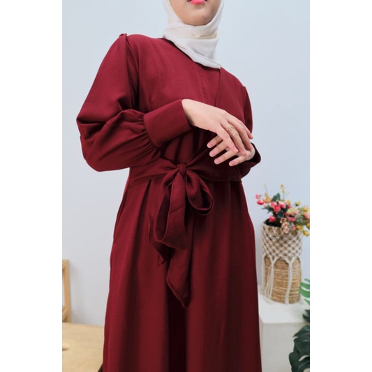 GAMIS ANAK,GAMIS DEWASA, GAMIS POLOS, GAMIS COUPLE LARISSA by dhilyhijab