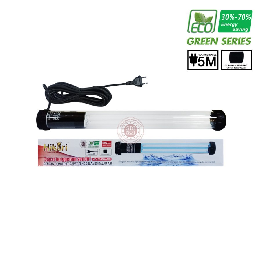 LAMPU UV KOLAM IKAN KOI HIKARI BIG 95 , 115 W HIKARI AQUARIUM AKUARIUM