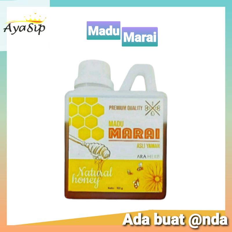 

Madu Marai Murni Asli Import Yaman 500gr Madu Sehat/Madu Asli Original