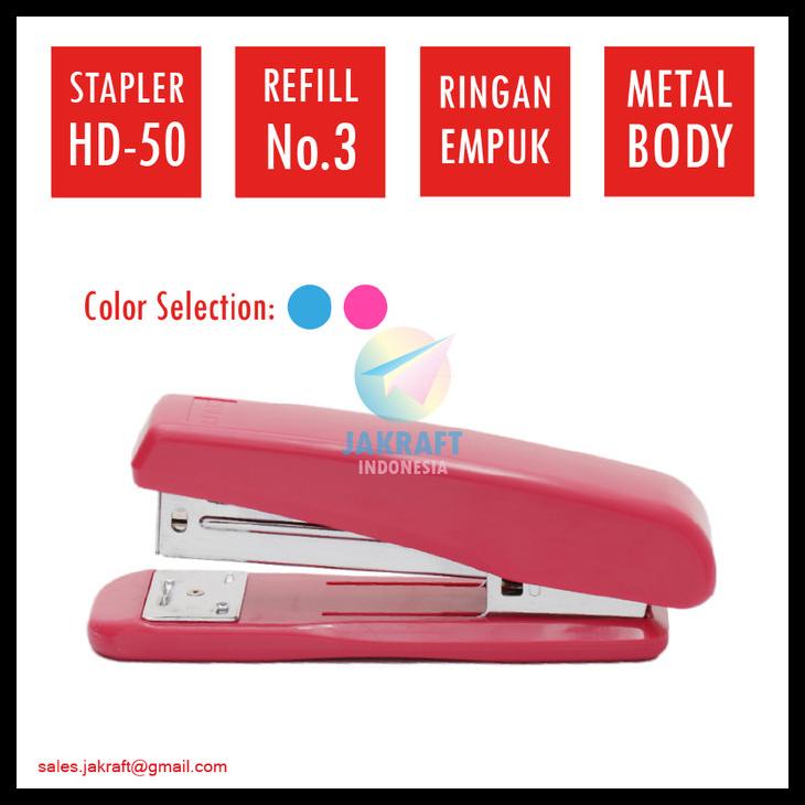 

Stapler Staples Hekter Besar Seperti Joyko Hd-50 Besi Bagus Murah Kode 354