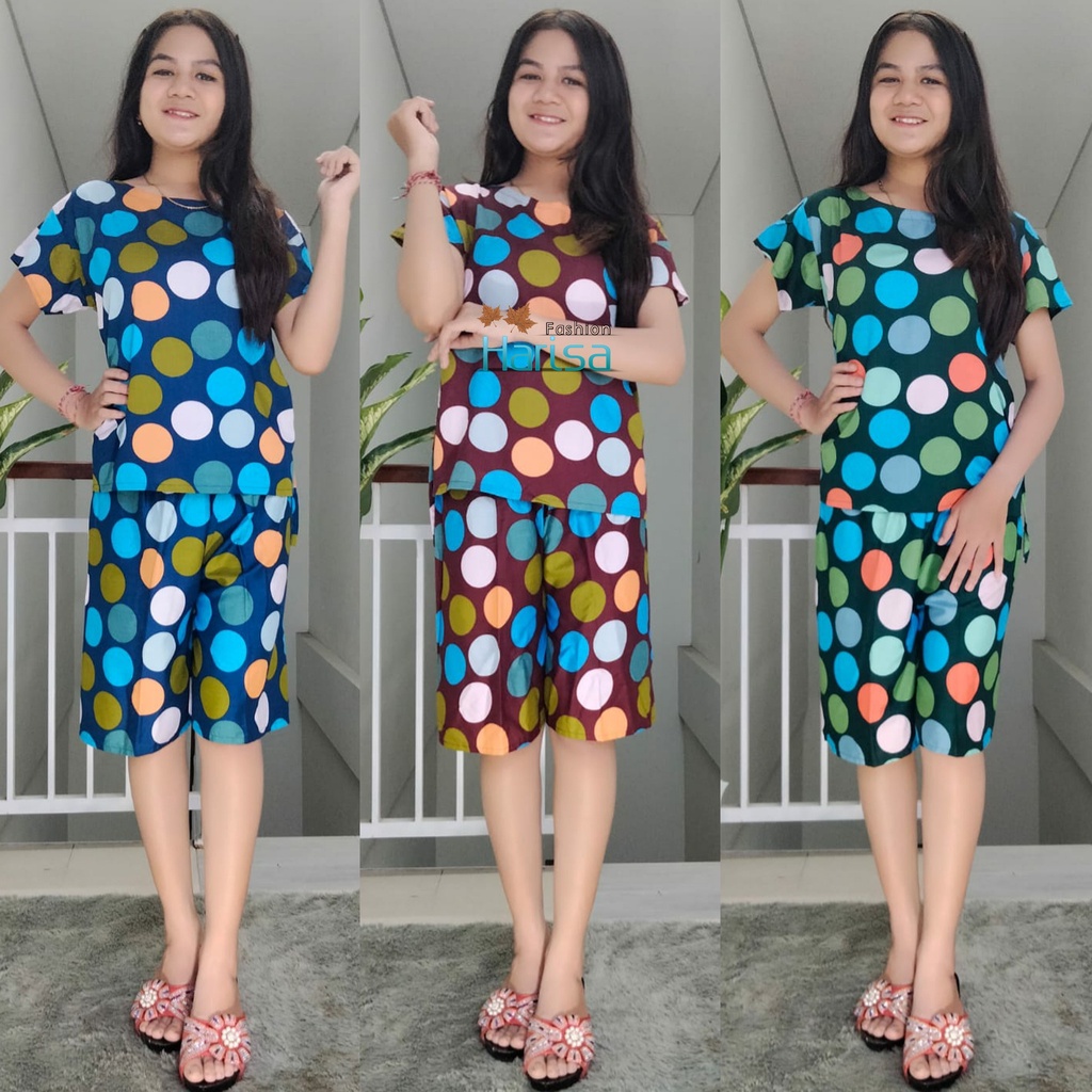 Piyama Pendek Baloon Rayon Super 03