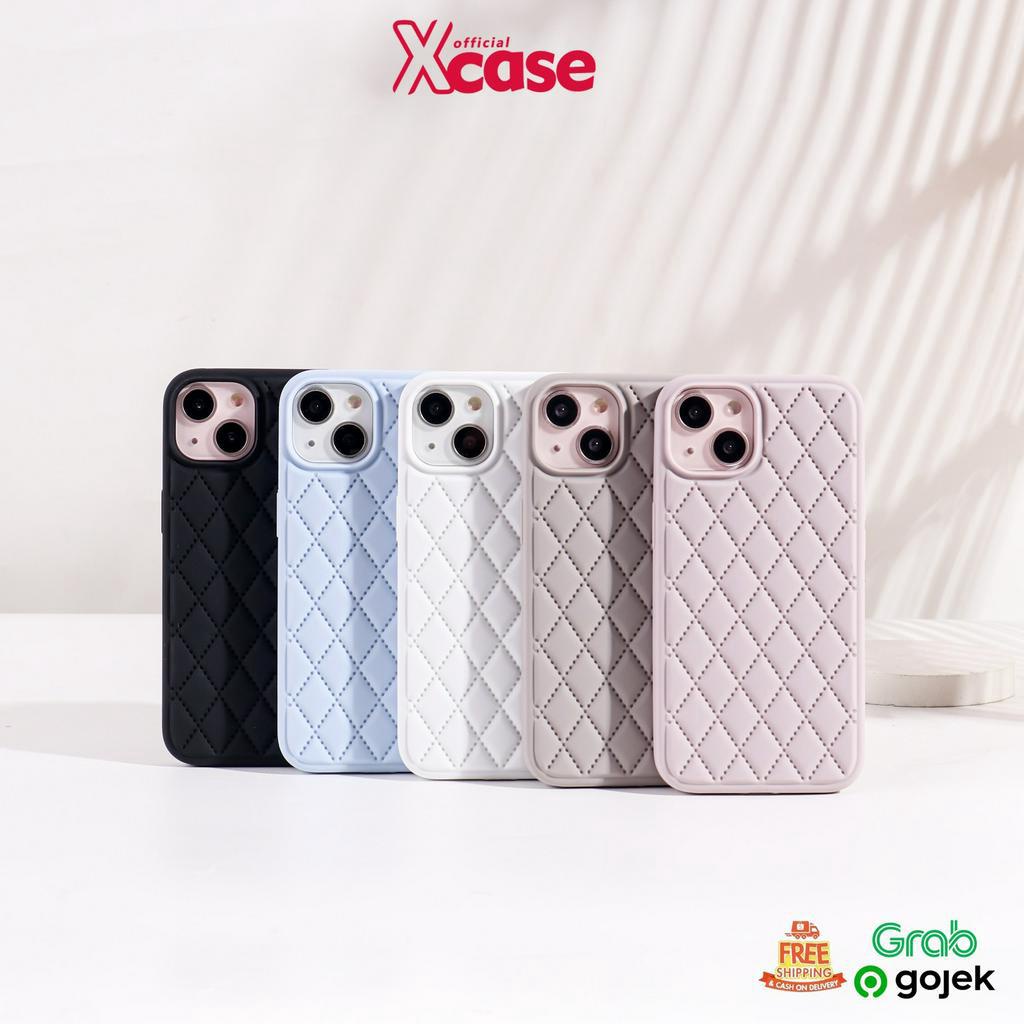 Silicone Rhombic Full Cover for iPhone 13 Pro Max / 14 Pro Max