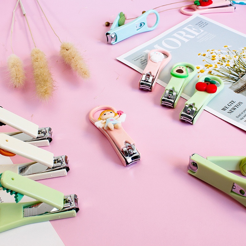 KAISSO - PEMOTONG KUKU MINI JEPIT KUKU CUTE NAIL CLIPPER GUNTING KUKU KARAKTER LUCU
