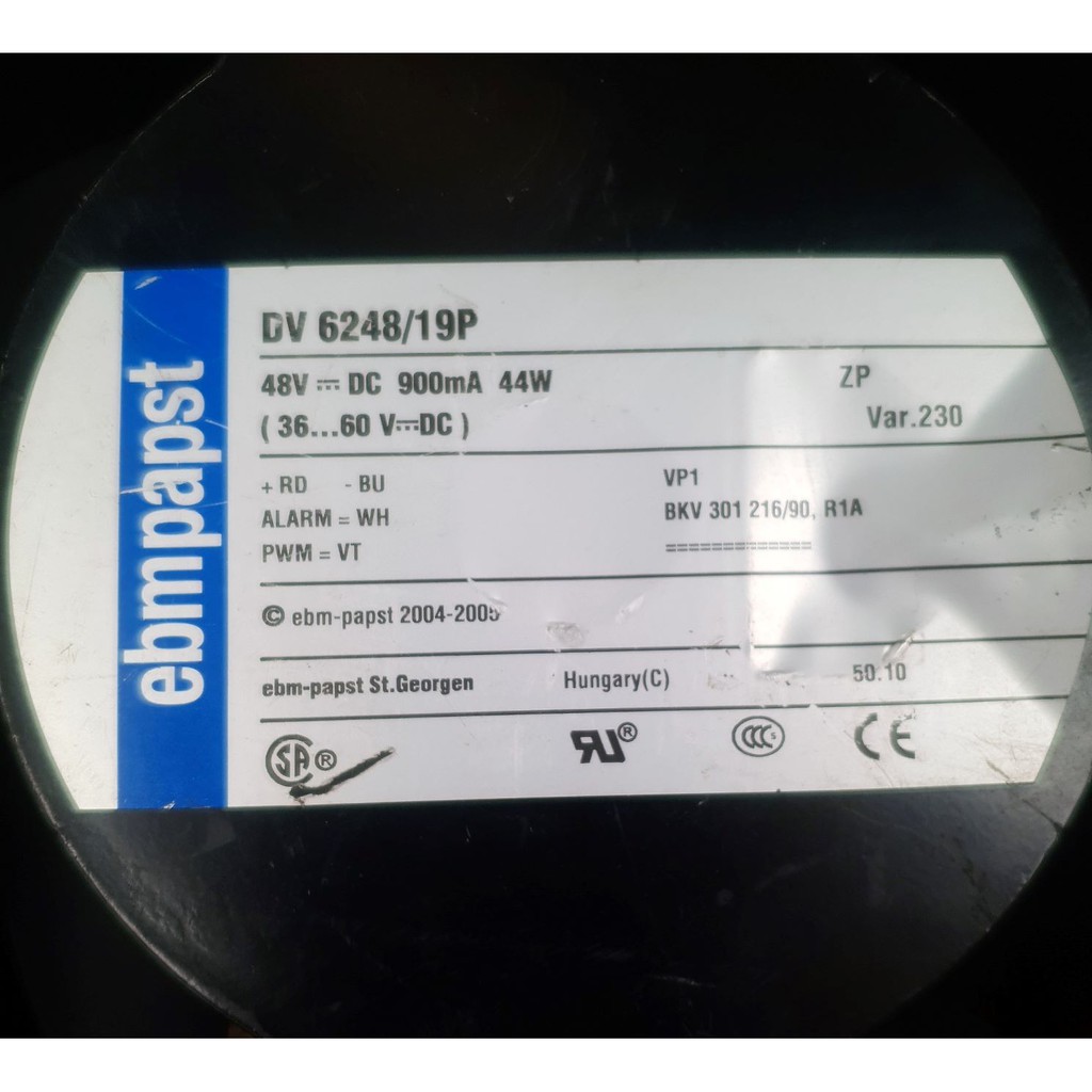 EbmPapst DV 6248-19P