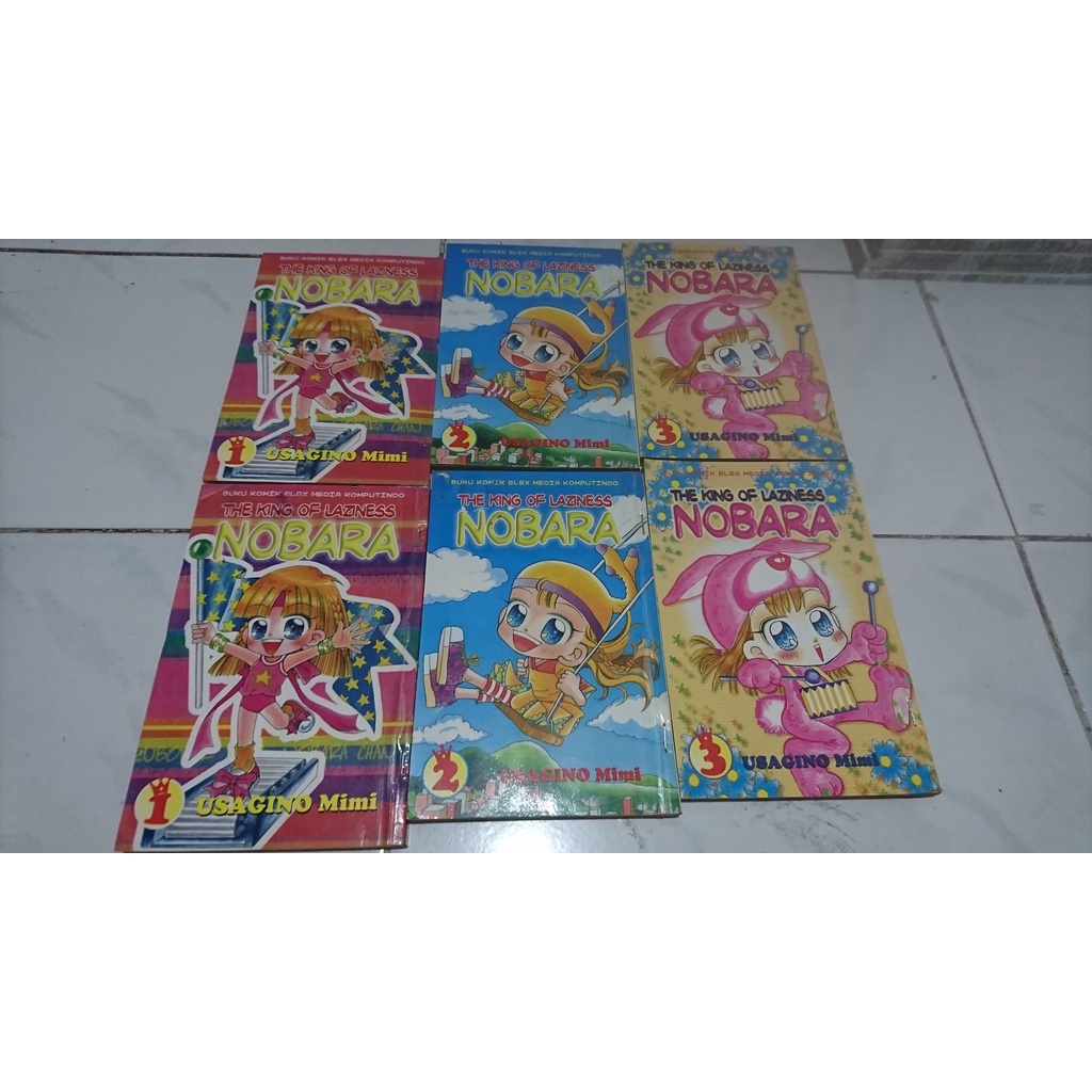 Komik the king of laziness nobara 1-3 tamat - usagino mimi