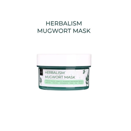 Scarlett Herbalism Mugwort Mask/Masker wajah Scarlett