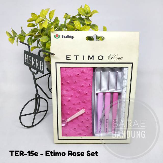 Tulip Etimo Rose Crochet Hook Set - Hakpen/Jarum Rajut