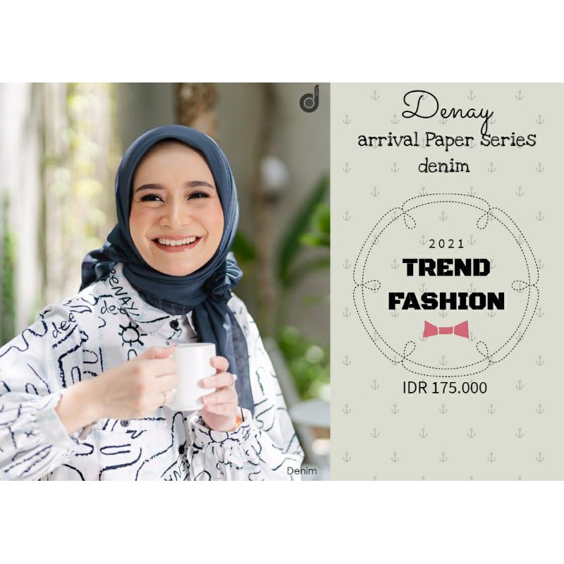 HIJAB DEENAY ASLI PAPER SERIES TERMURAH
