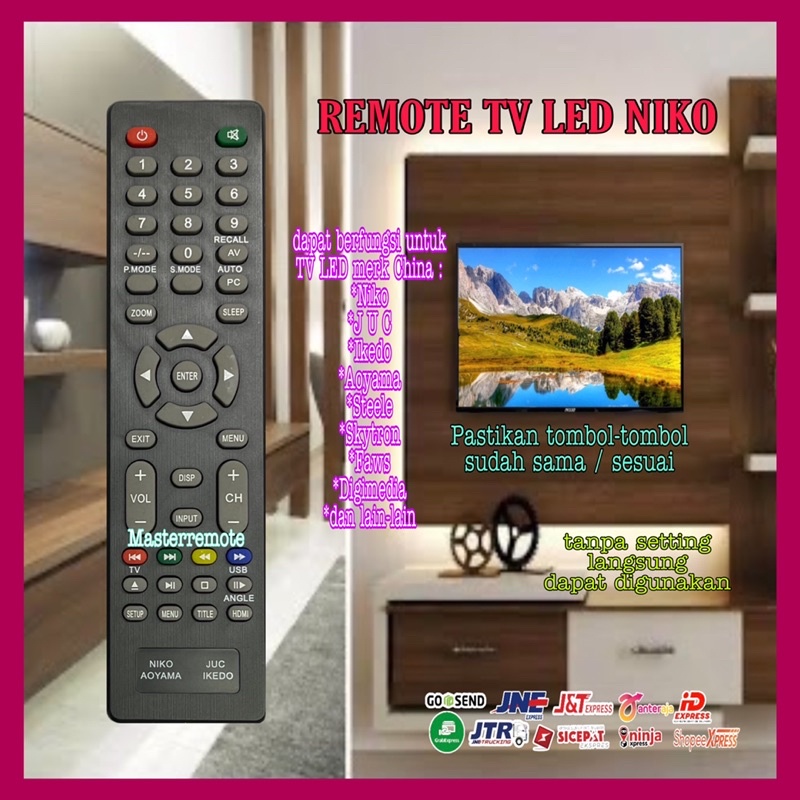 REMOT REMOTE TV NIKO LCD LED