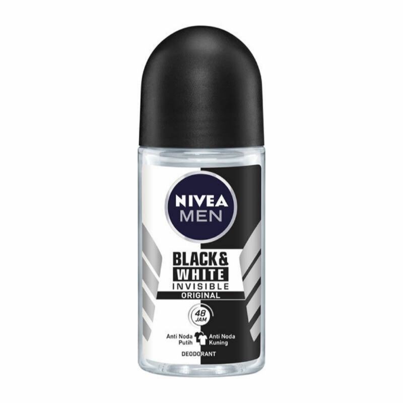 NIVEA MEN DEODORANT BLACK &amp; WHITE INVISIBLE ORIGINAL ROLL ON