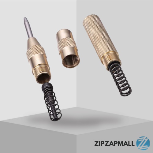 Automatic Center Punch Penanda Titik Bor / Penanda Titik Lubang Mata Bor Baja Tembok Kayu / Pen Ukir Besi / Alat Penitik Besi Baja Otomatis / Pen Penanda Ttitik Kaca Bor Otomatis / Alat Penitik Besi / Alat Marking Besi / Alat Penanda Titik Bor Murah Ori