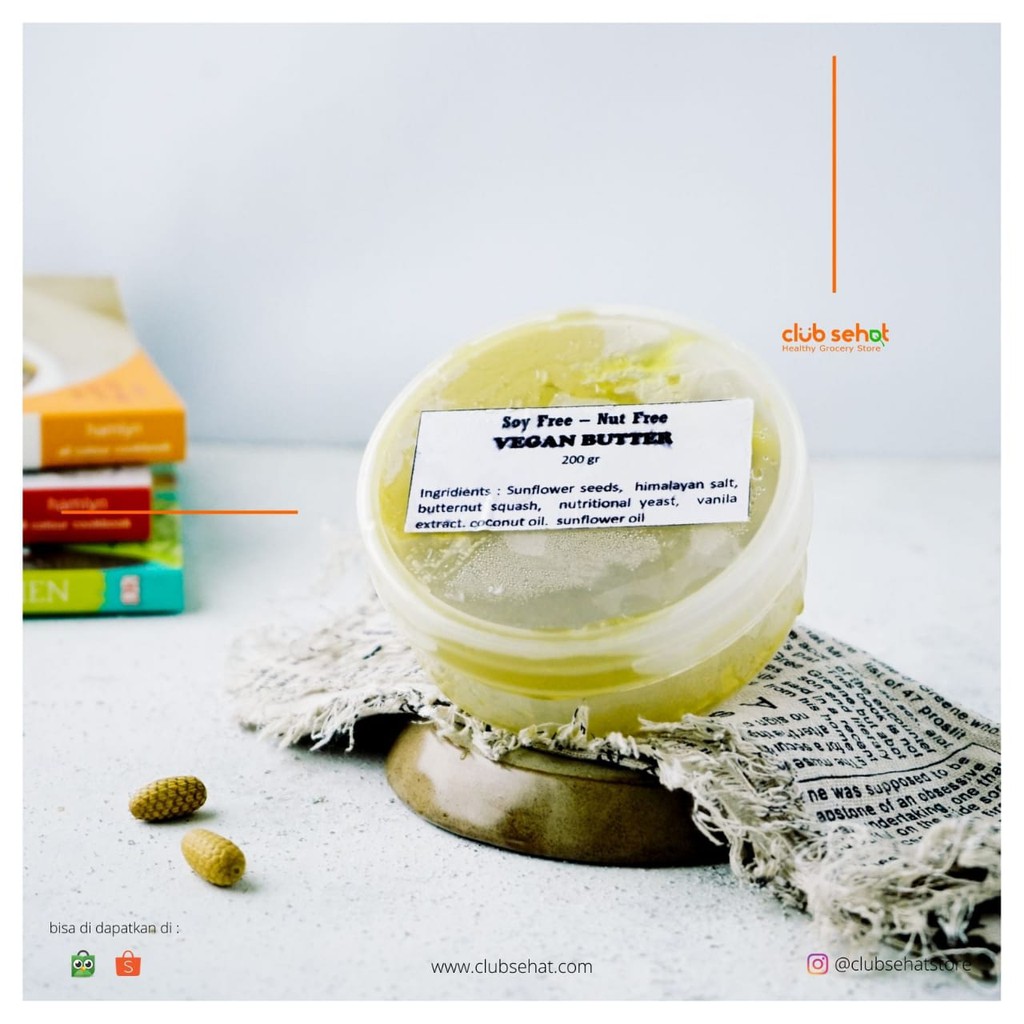 

Vegan butter - (Soy free - nut free ) 200gr