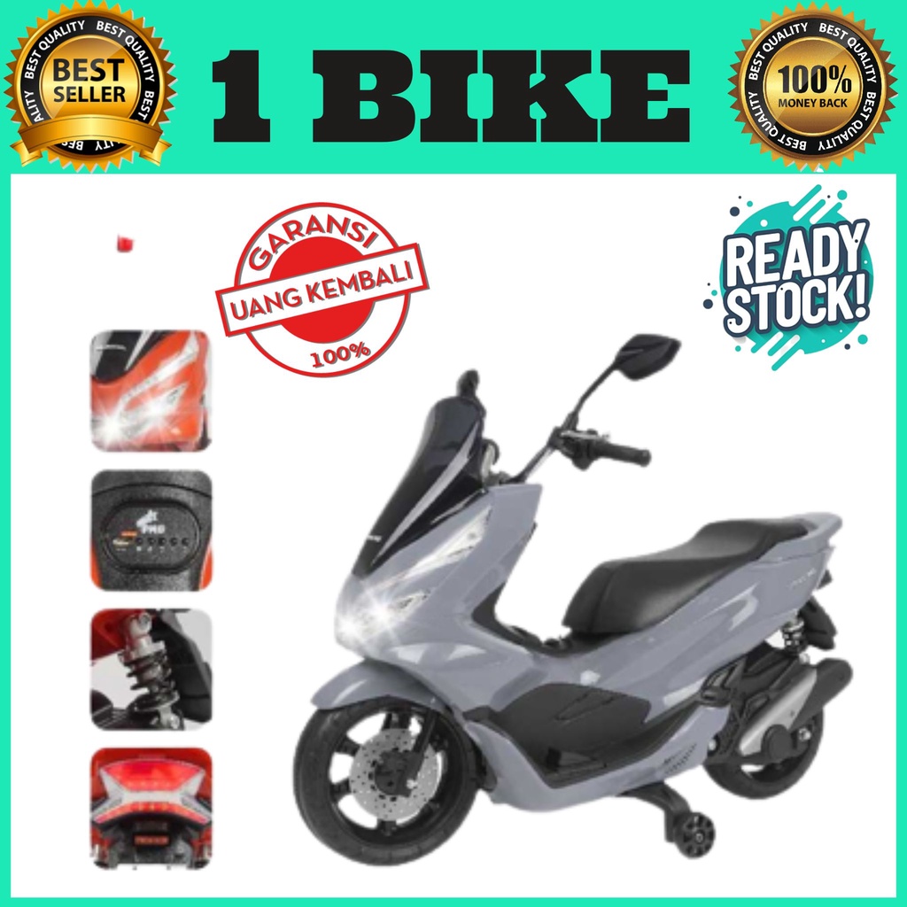 Motor Aki Anak HONDA PCX PMB 988 M988 Mainan Anak Motor , motoran anak murah