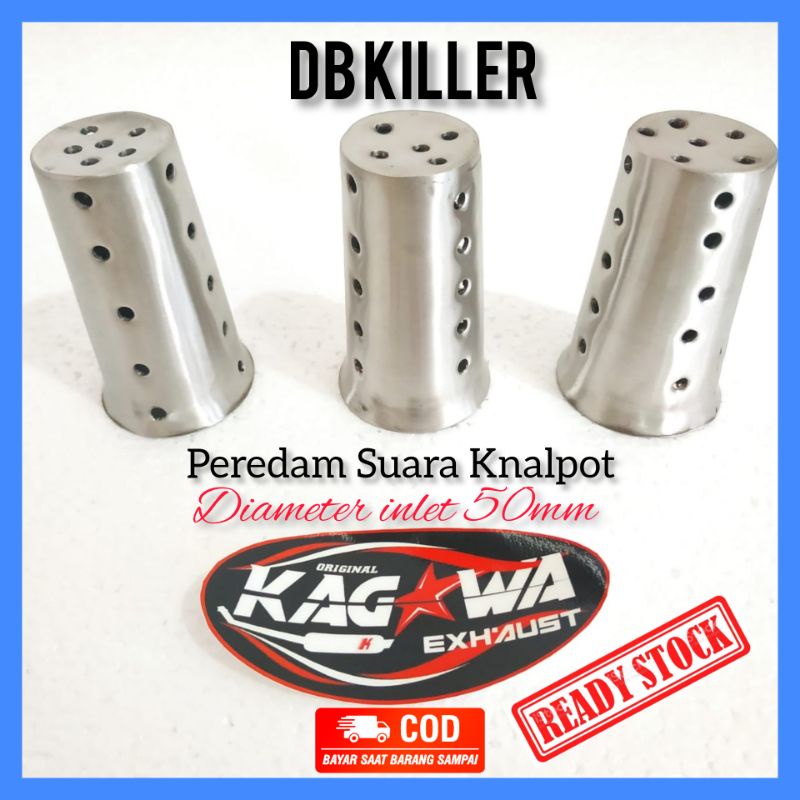 DB KILLER DIAMETER INLET 50MM UNIVERSAL MUFFLER KNALPOT RACING AKRAPOVIC R9 SC PROJECT ARROW