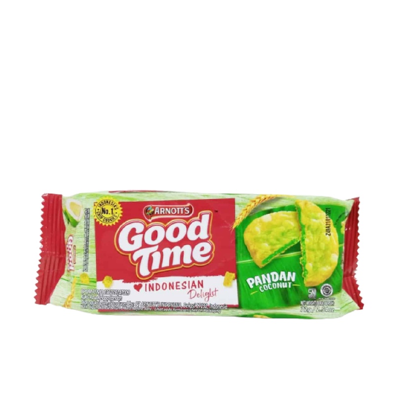 Good Time Biskuit Pandan Coconut 16 gr