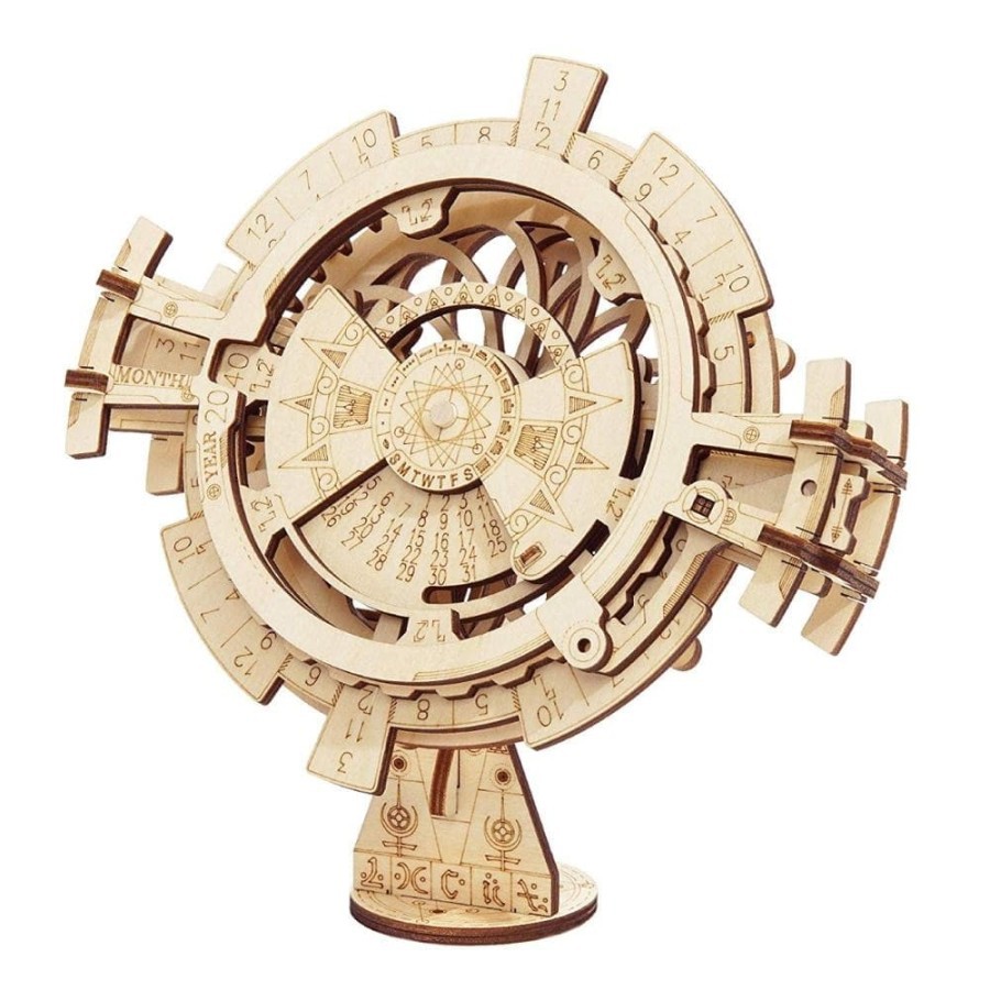 ROLIFE Robotime 3D Wooden Puzzle Model Building Kits Perpetual Calendar - Lk201