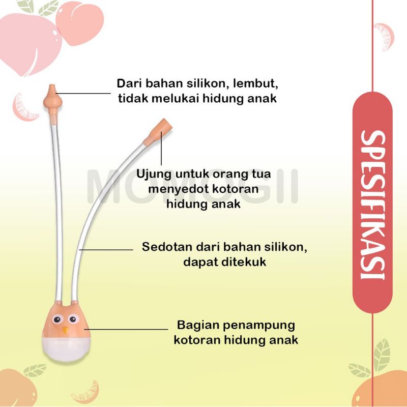 Alat Penyedot Ingus Bayi Nose Cleaner Nasal Aspirator