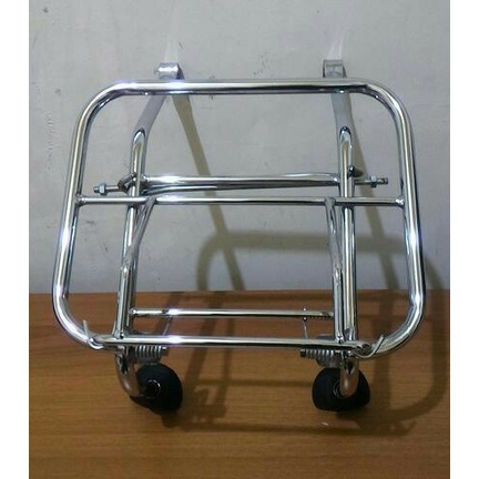 Breket depan rak depan vespa pts spesial