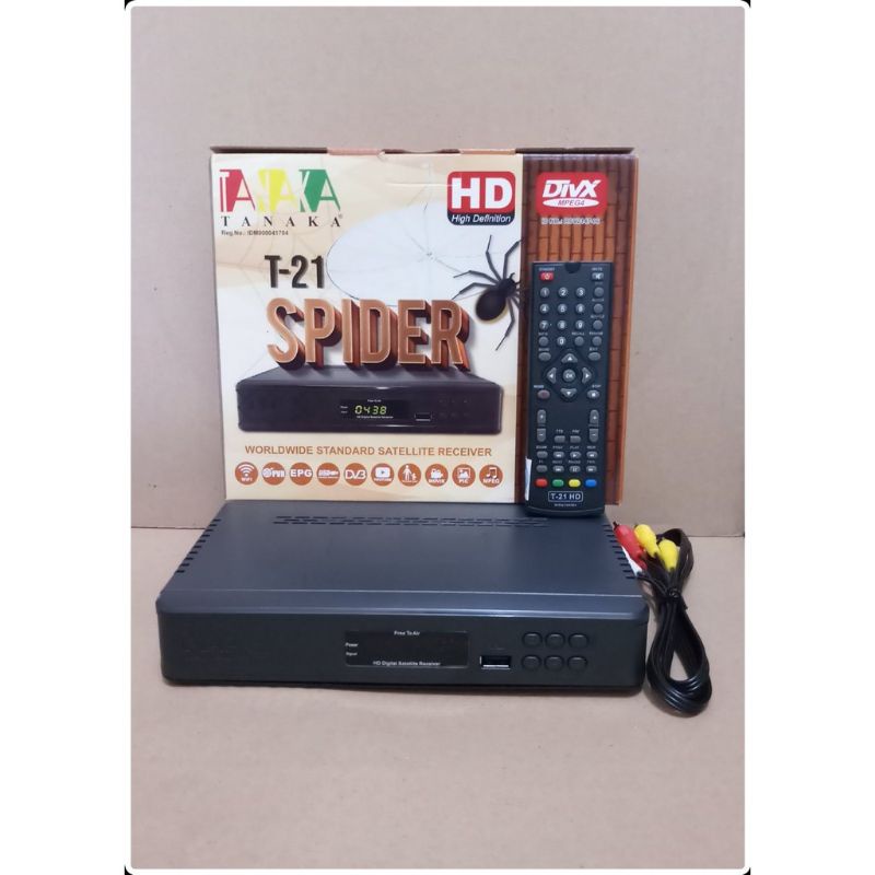 RECEIVER TANAKA T21 SPIDER HD ORIGINAL