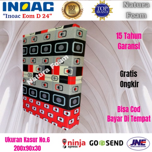 Kasur Busa INOAC 200 x 90 x 30 cm Asli Original Garansi 15 Tahun Anti Kempes Murah Motif Anak Karakt