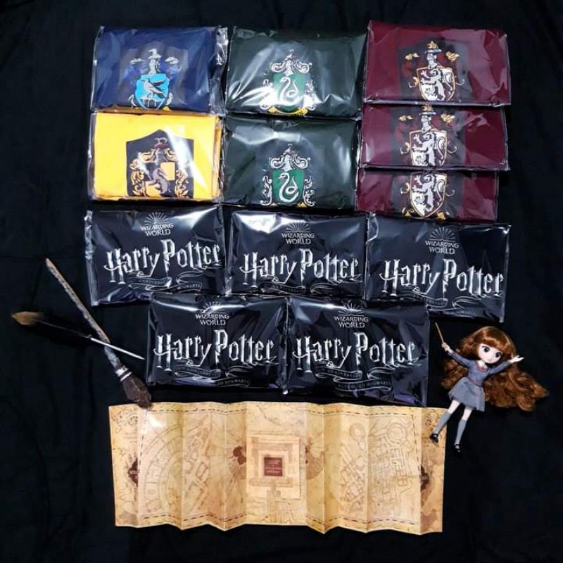 Kaos HarPot Gryffindor Ravenclaw Hufflepuff Slytherin Hermione Draco Malfoy
